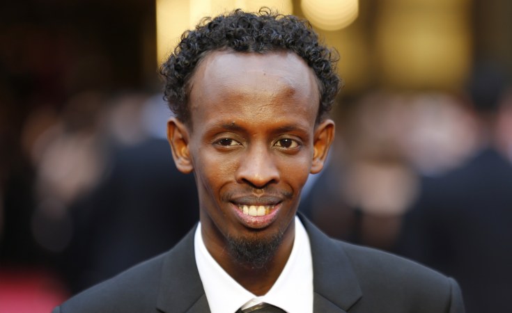 How much did Barkhad Abdi get paid for eye in the sky?